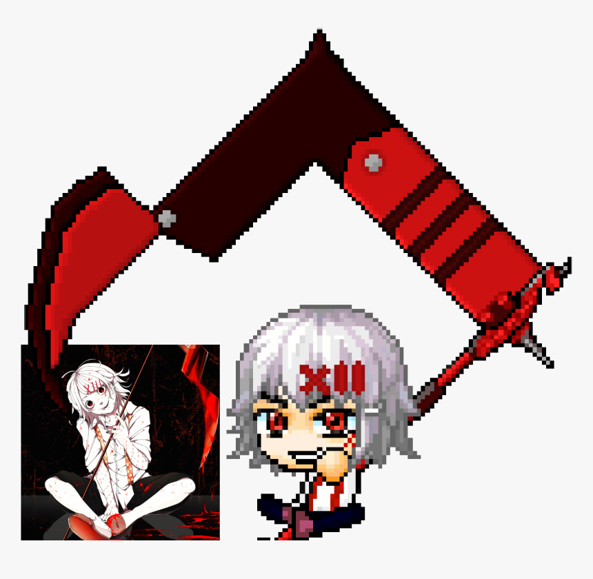 Suzuya Juuzou Pixel Art , Png Download - Tokyo Ghoul Kaneki Pixel Art, Transparent Png, Free Download