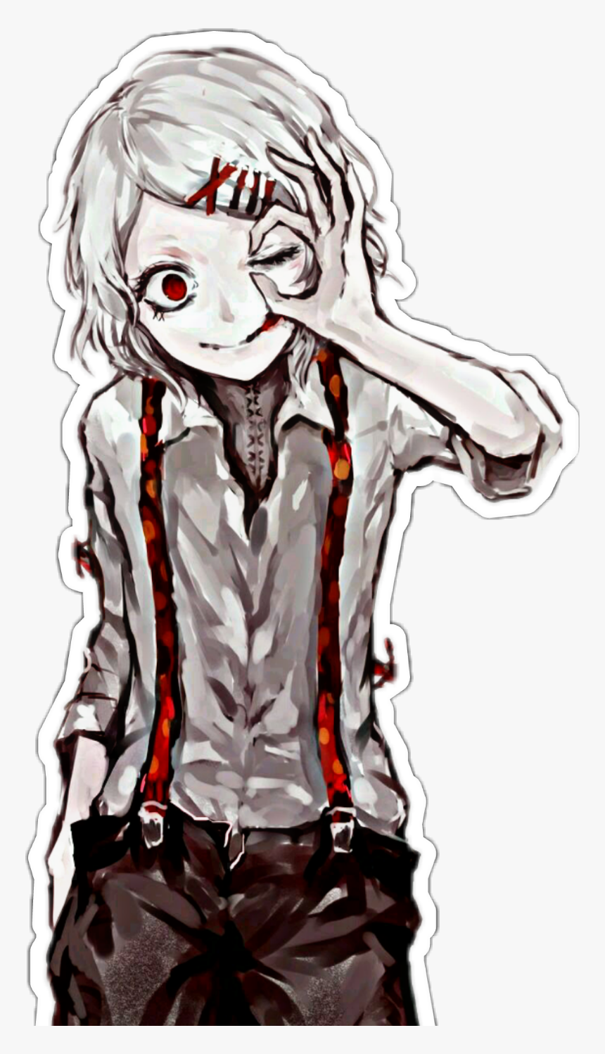 #cool #suzuya #juuzou #creepy #scary - Juuzou Suzuya T Shirt, HD Png Download, Free Download