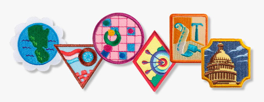 Girl Scout Badges - Girl Scout Skill Badges All Levels, HD Png Download, Free Download