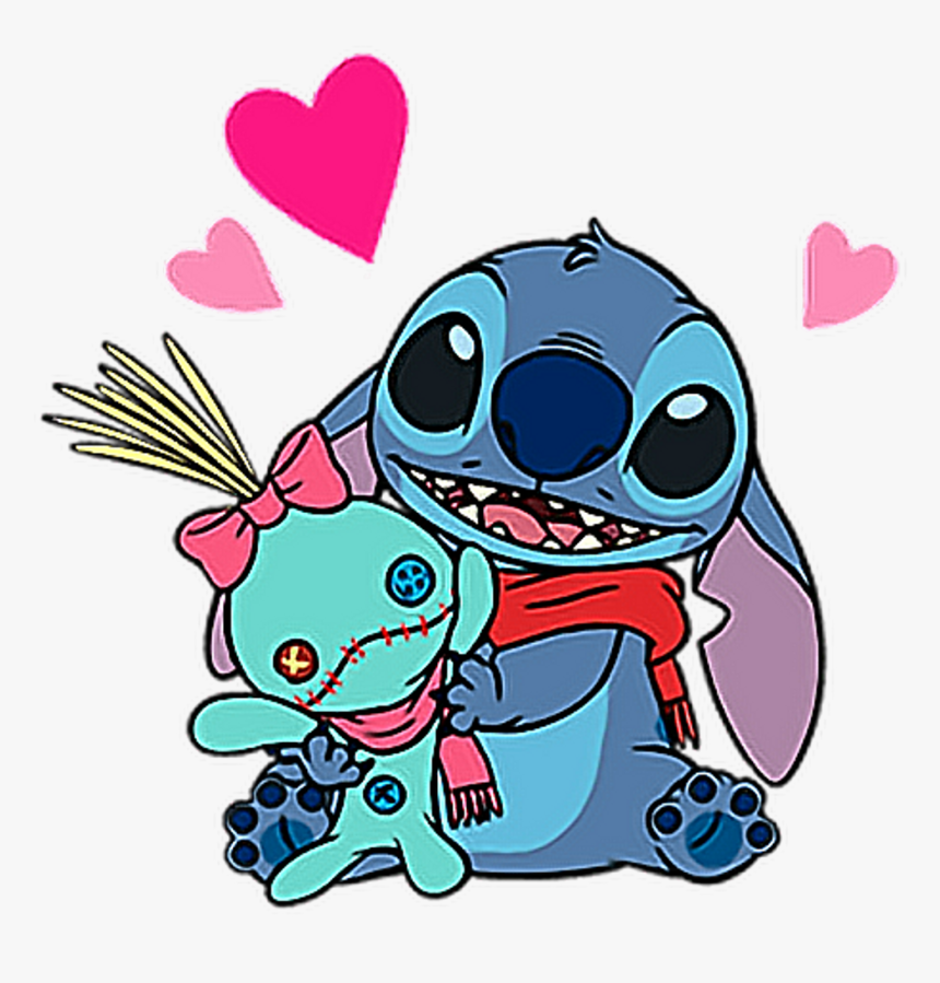 Stitch Lilo&stitch Liloandstich Cute Fanart Kawaii - Cute Lilo And Stitch, HD Png Download, Free Download