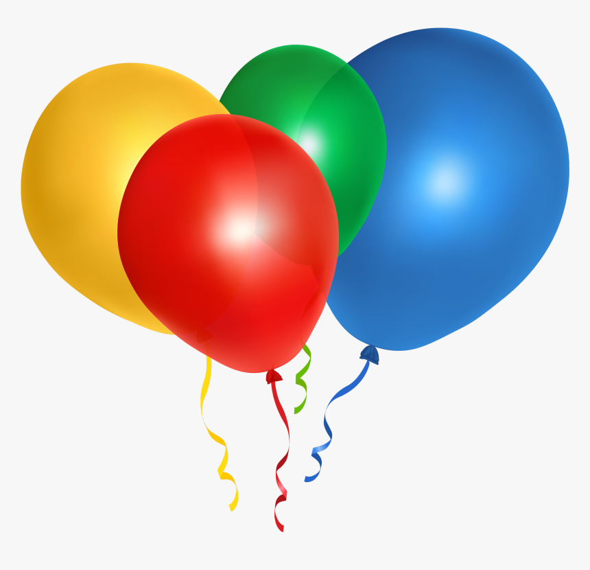 Flying Balloons Clip Art