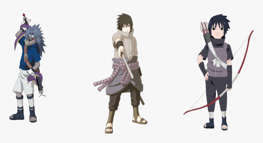 Picture - All Of Sasuke's Forms, HD Png Download, Free Download