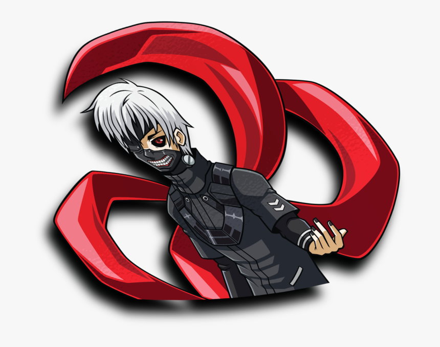 Ken Kaneki Half Peeker Sticker"

 
 Data Rimg="lazy"
 - Illustration, HD Png Download, Free Download