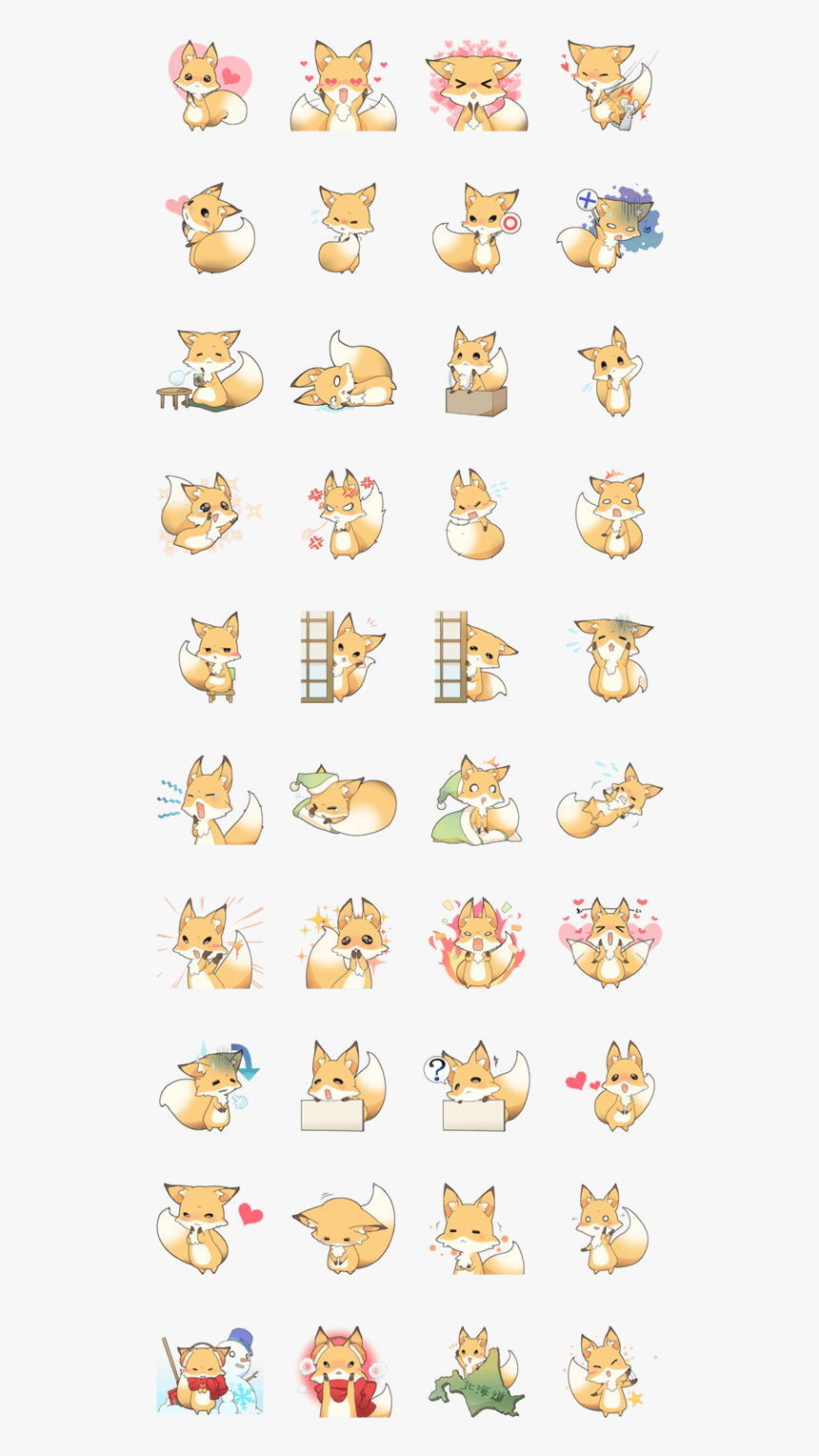 Diary Drawing Kawaii - Line Corgi Stickers, HD Png Download, Free Download