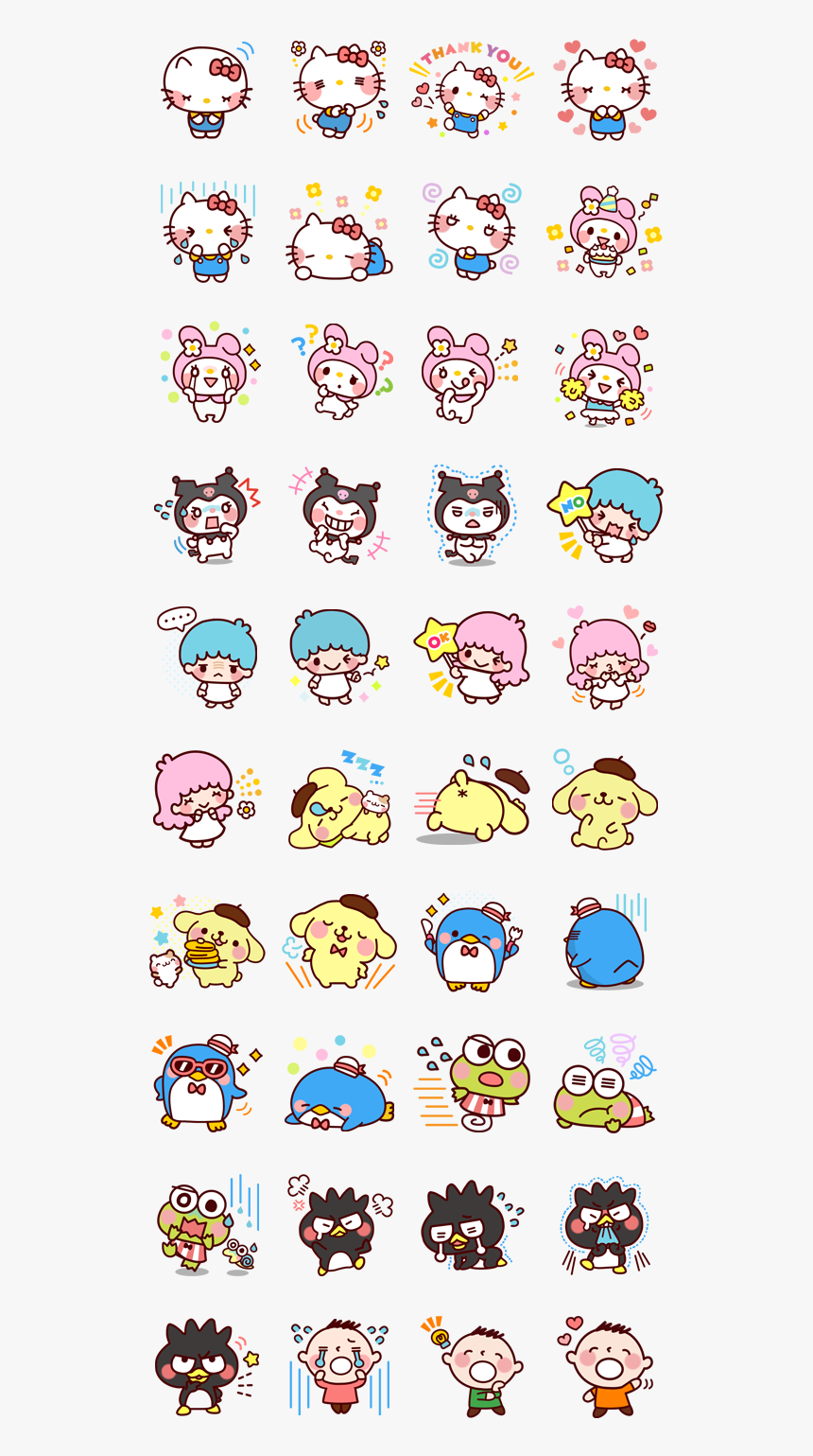 Kawaii Printable Stickers