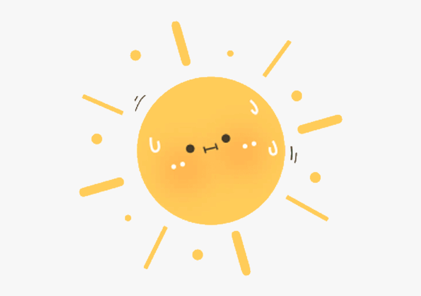 #cute #kawaii #stickers #summer #sun #sunstickers #summerstickers - Transparent Cute Summer Stickers, HD Png Download, Free Download