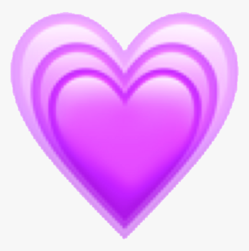 Aesthetic Emoji Heart Png Clipart , Png Download - Transparent Kawaii Purple, Png Download, Free Download