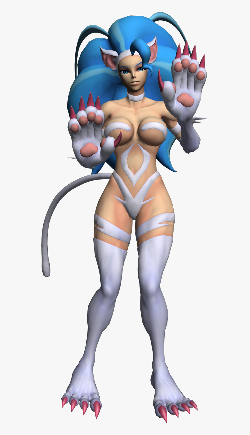 Felicia Darkstalker Mmd Dl, HD Png Download, Free Download