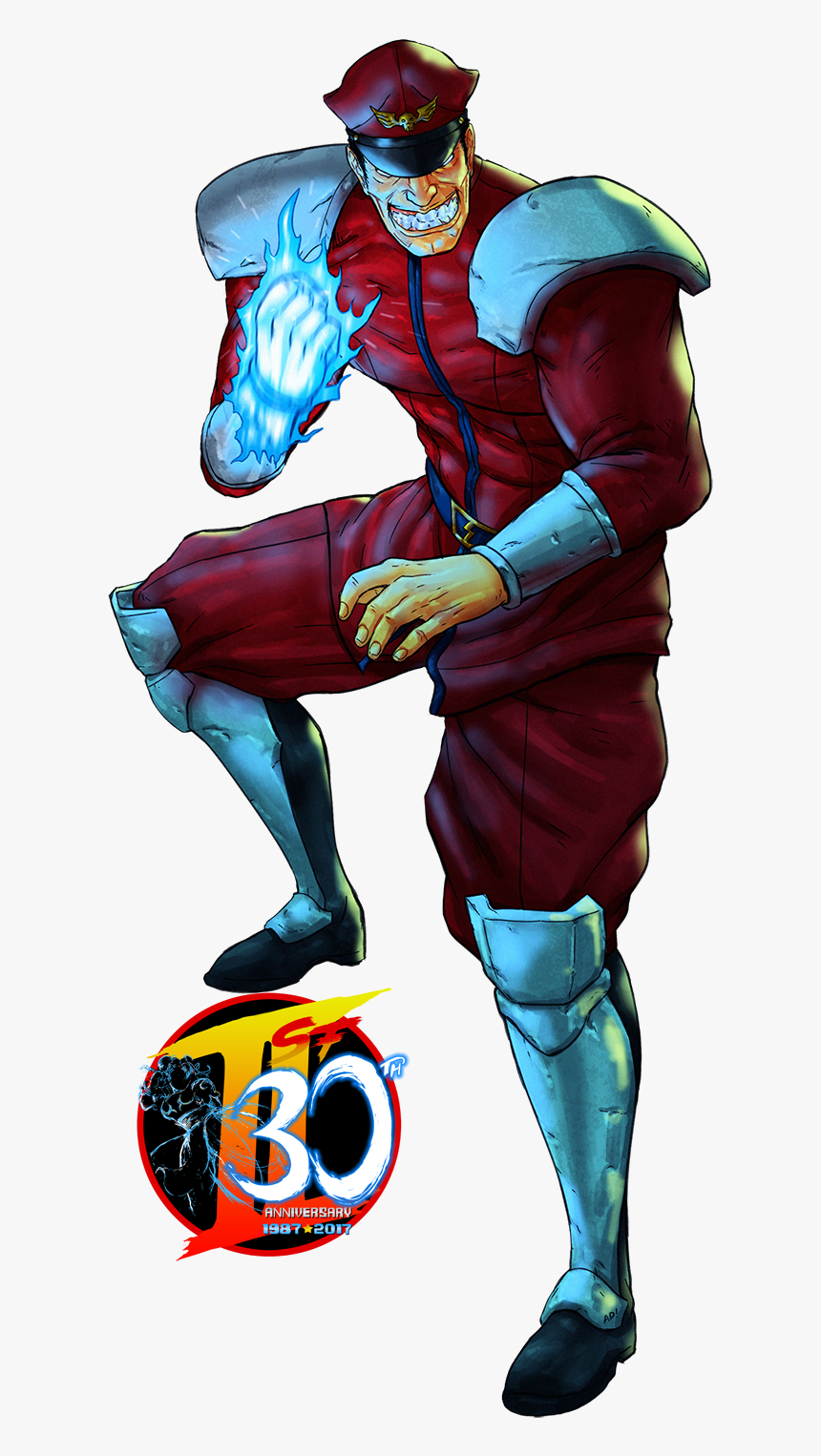 Our Street Fighter 30th Tribute - Jefe Final Street Fighter, HD Png Download, Free Download