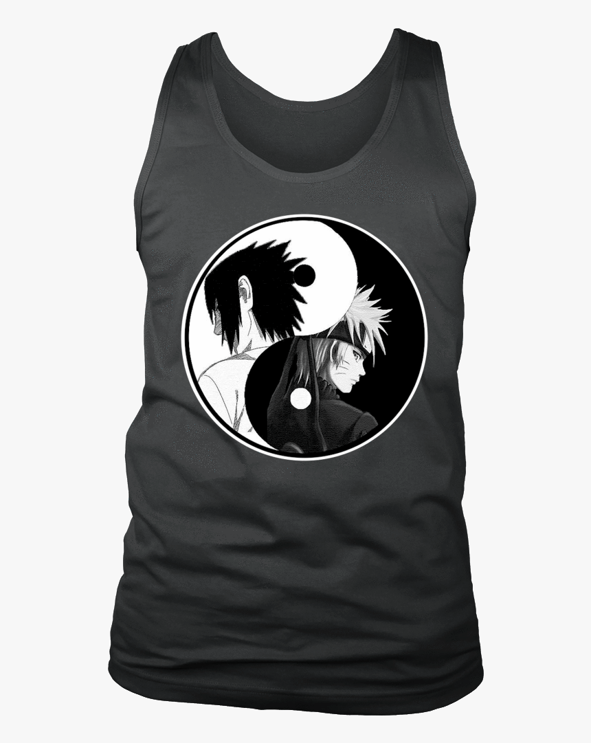 Naruto And Sasuke Yin Yang - Anime T Shirt Idea, HD Png Download, Free Download