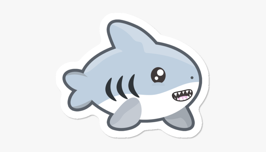 Kawaii Cute Cartoon Shark, HD Png Download, Free Download