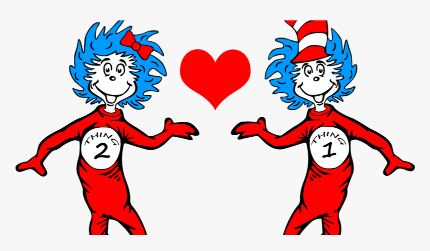 Dr Seuss Characters Thing 2, HD Png Download, Free Download