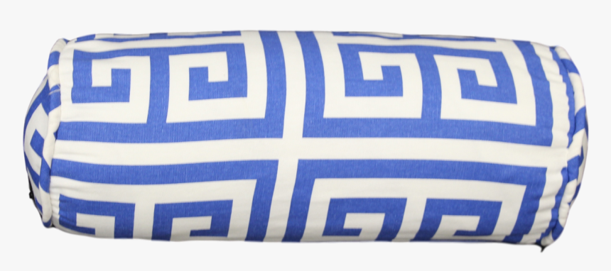 Navy Greek Key Pillow, HD Png Download, Free Download