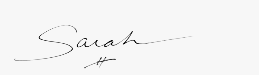 Sarah Sign - Calligraphy, HD Png Download, Free Download