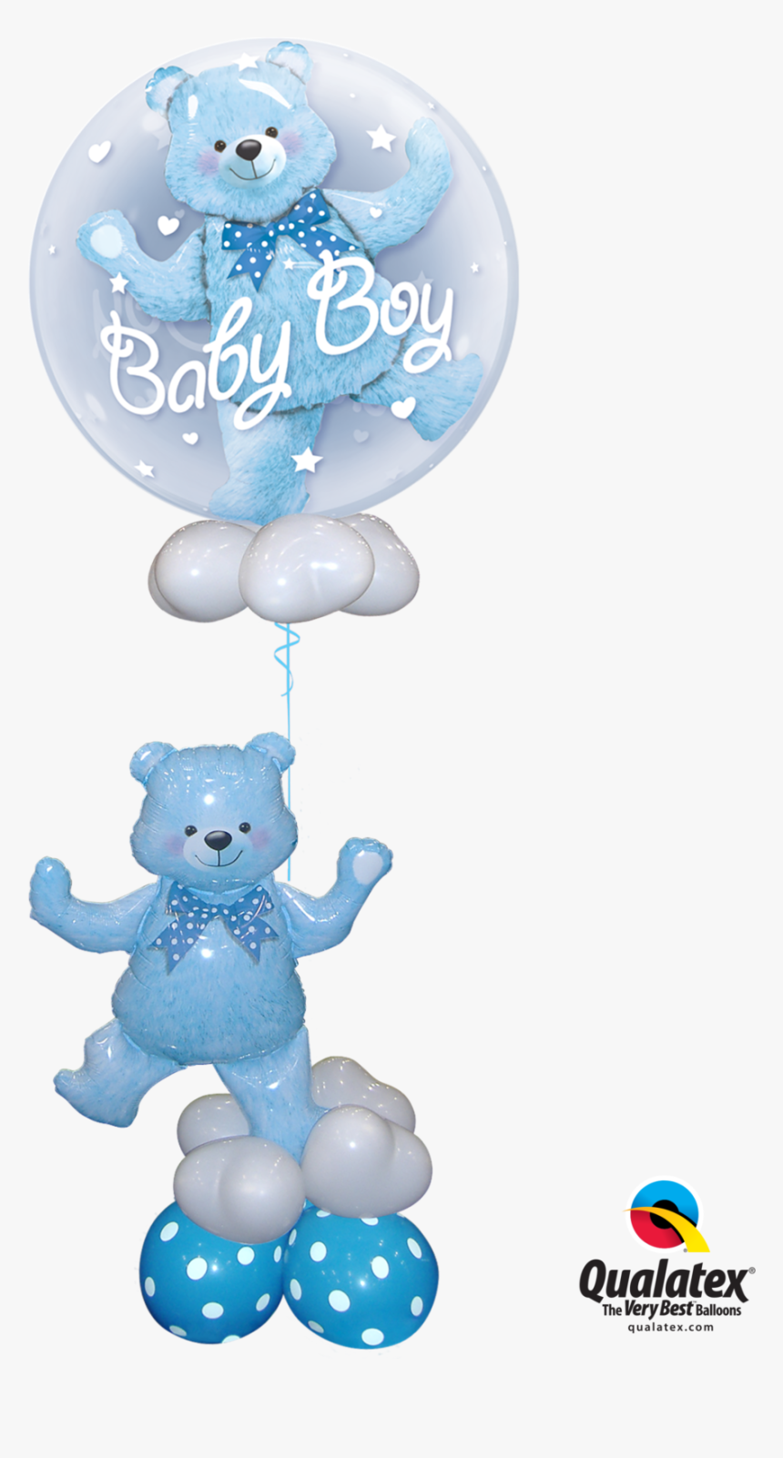 Qualatex Teddy Bear Balloon Bouquet, HD Png Download, Free Download