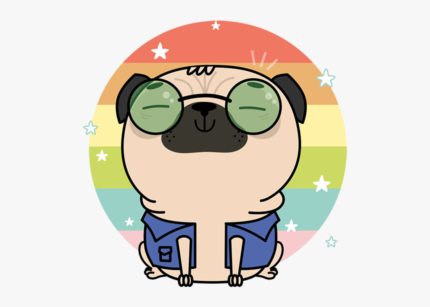 Pug Dog Emoji, HD Png Download, Free Download