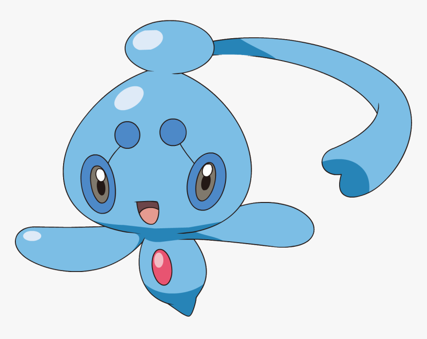 Transparent Manaphy Png - Phione Pokemon, Png Download, Free Download