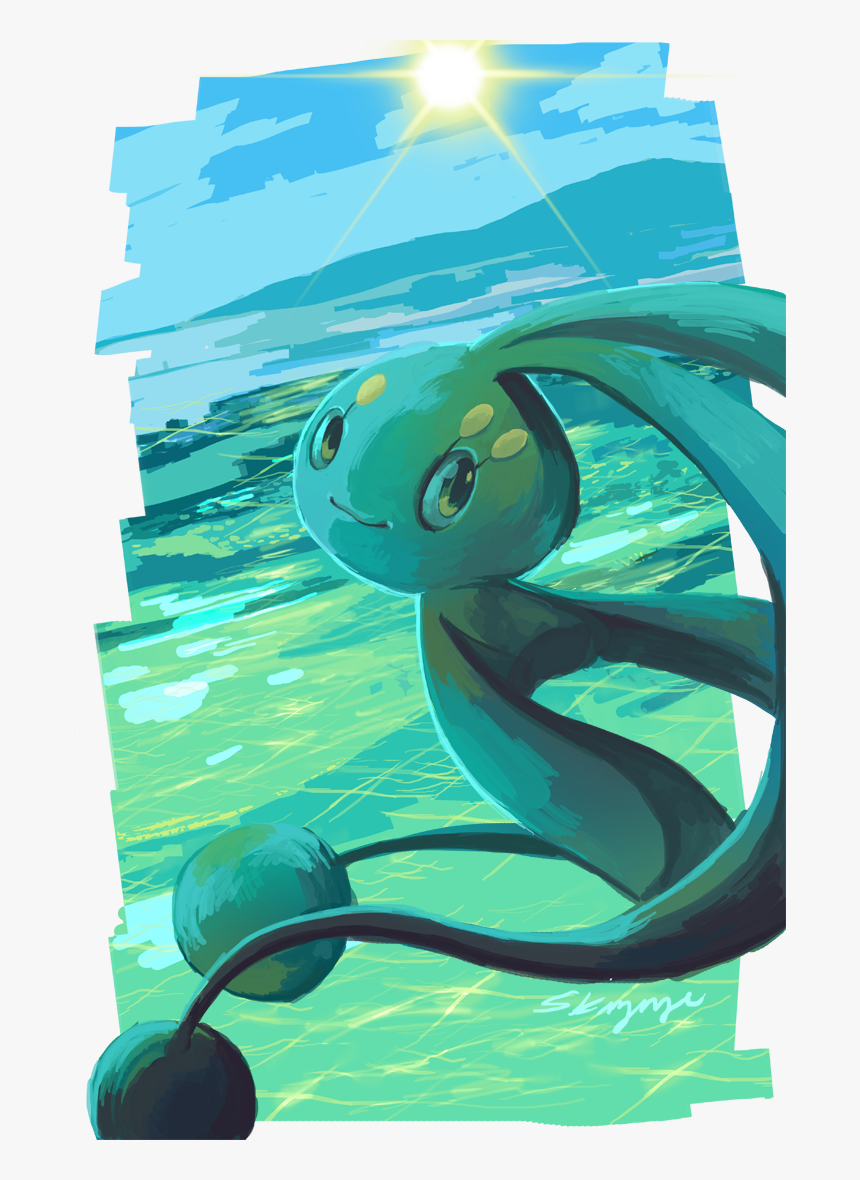 Manaphy Original - Manaphy Art, HD Png Download, Free Download