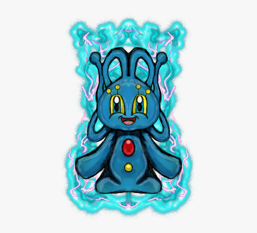 #pokemon #manaphy #マナフィ #fanart #yoarte #water Type - Illustration, HD Png Download, Free Download