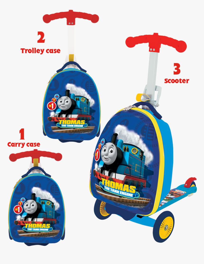 Thomas Tank Engine Suitcase Scooter, HD Png Download, Free Download