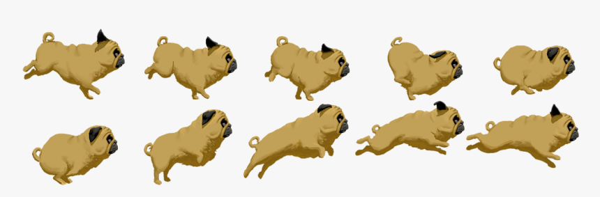 Transparent Sprite Sheet Dog, HD Png Download, Free Download