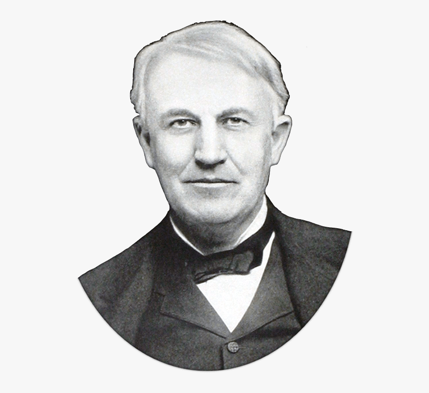 Thomas Edison Transparent Png - Thomas Alva Edison, Png Download, Free Download