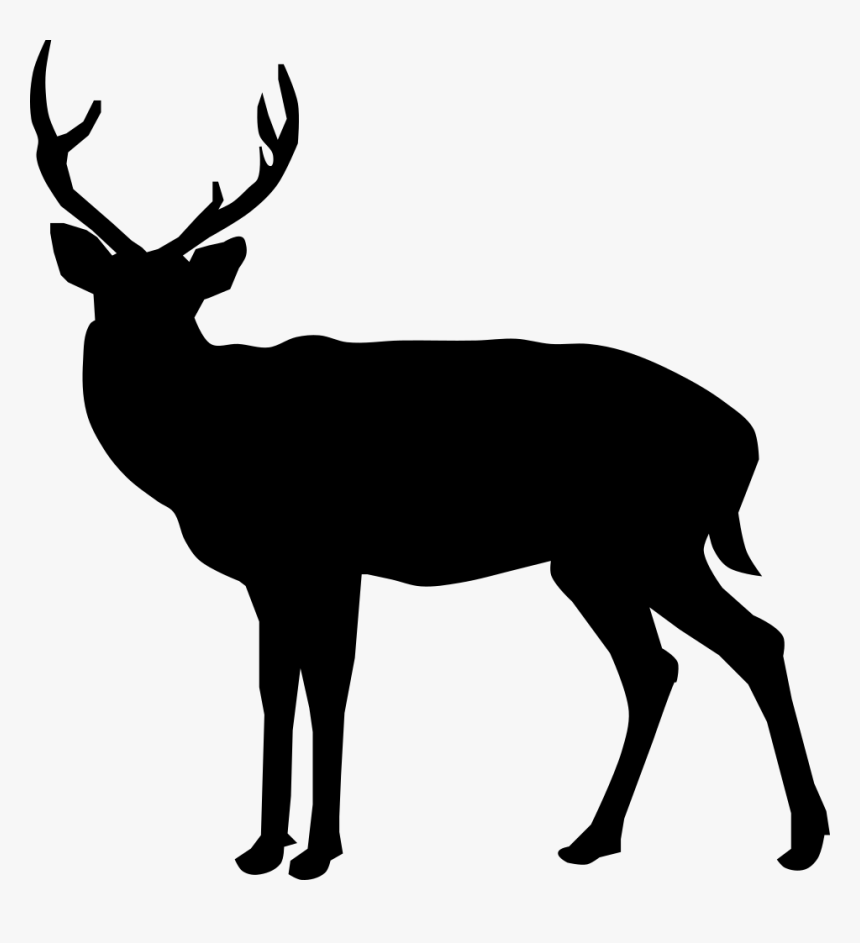 Featured image of post Buck Deer Running Silhouette