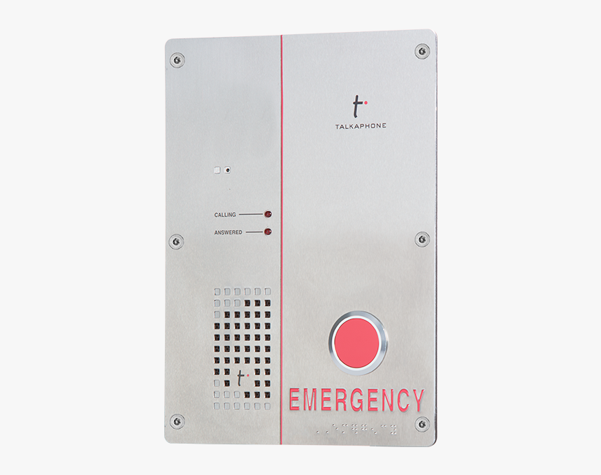 Single Push Button, Hands Free Emergency Phone Is Specially - Voice Over Ip, HD Png Download, Free Download