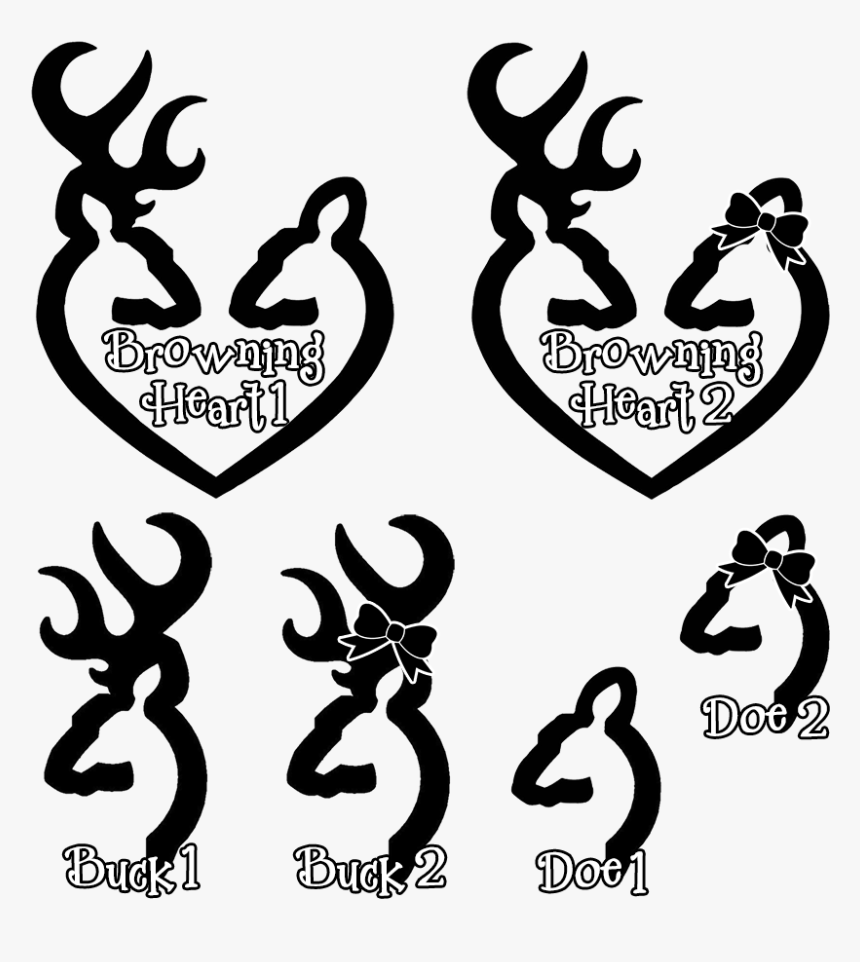 Simple Deer Head Tattoo, HD Png Download, Free Download