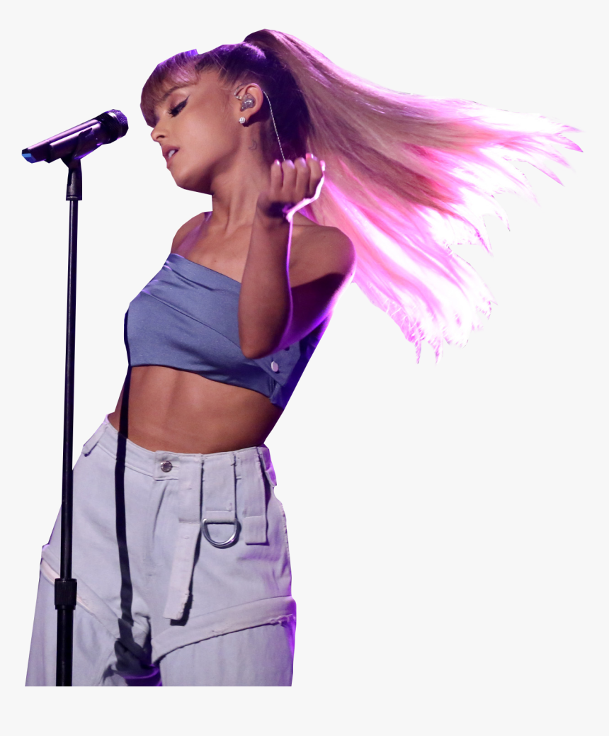 Ariana Grande On Stage - Ariana Grande Singing For Body, HD Png Download, Free Download