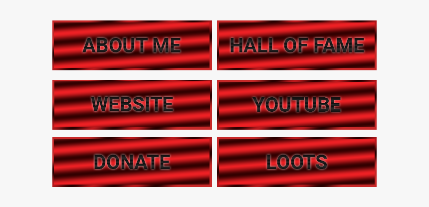 Red Sapphire Twitch Panels - Twitch Donate Panel Red, HD Png Download, Free Download