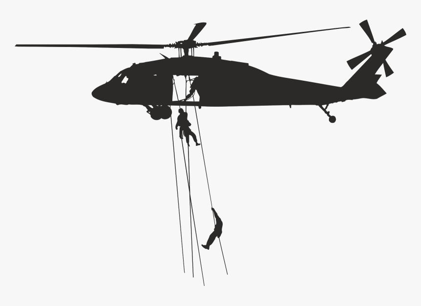 Sikorsky Uh-60 Black Hawk Helicopter United States - Blackhawk Moving, HD Png Download, Free Download