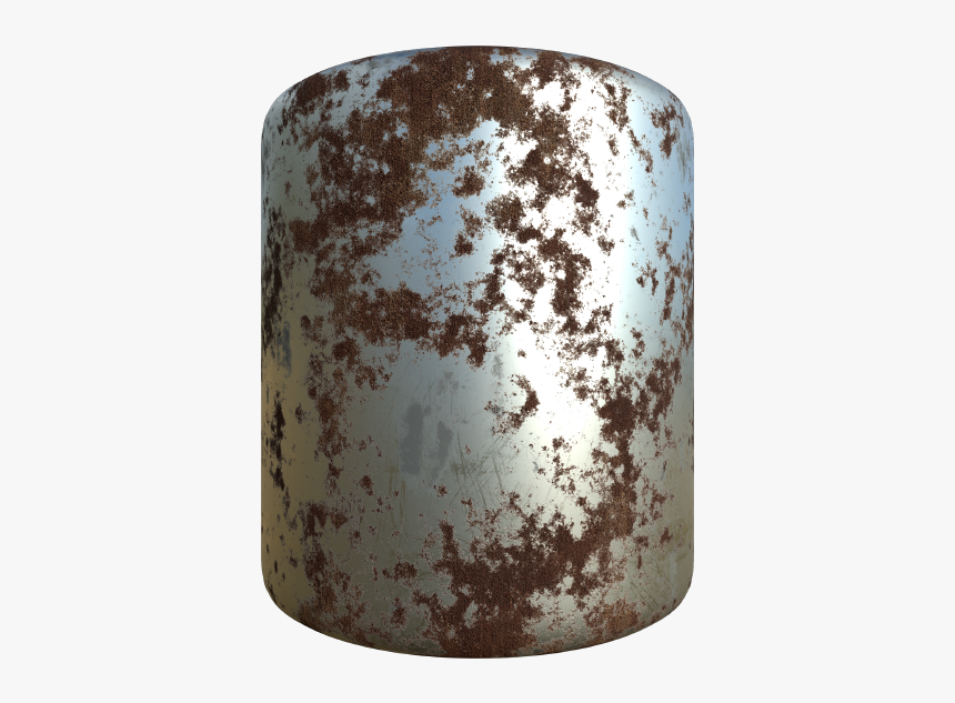 Oxidized Rusty Metal Texture, Seamless And Tileable - Lampshade, HD Png Download, Free Download