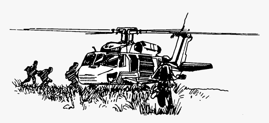 Helicopter Coloring Pages Blackhawk , Png Download - Black Hawk Helicopter Coloring Page, Transparent Png, Free Download