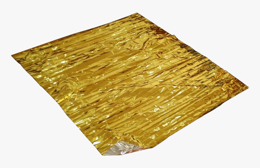 Transparent Metallic Texture Png - Survival Blanket Gold, Png Download, Free Download