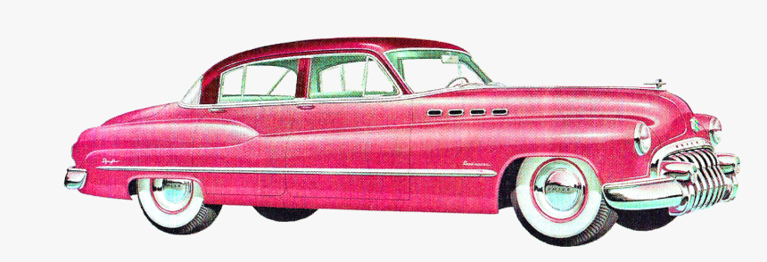 Transparent Cars - Png Pink Vintage Car, Png Download, Free Download
