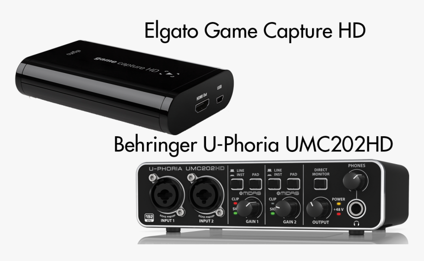 Transparent Elgato Game Capture Png - Behringer 202 Hd, Png Download, Free Download