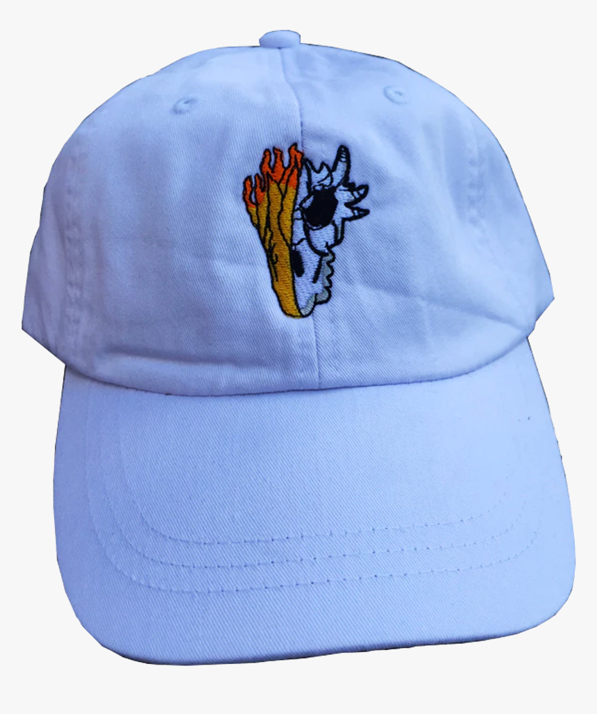 Image Of Burning Demonio Cap White - Baseball Cap, HD Png Download, Free Download