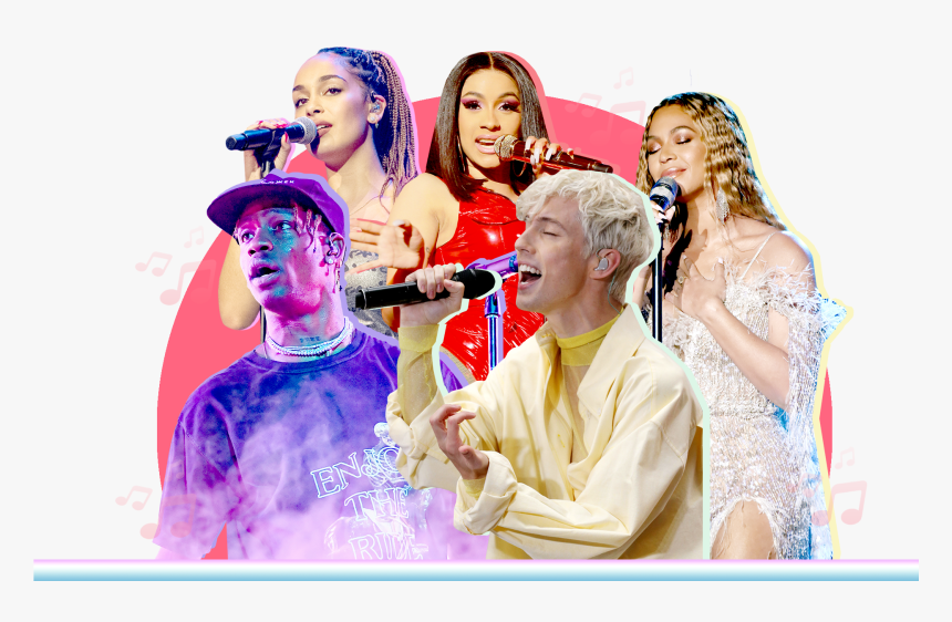 Photo Illustration Of Five Singers - Holi, HD Png Download, Free Download