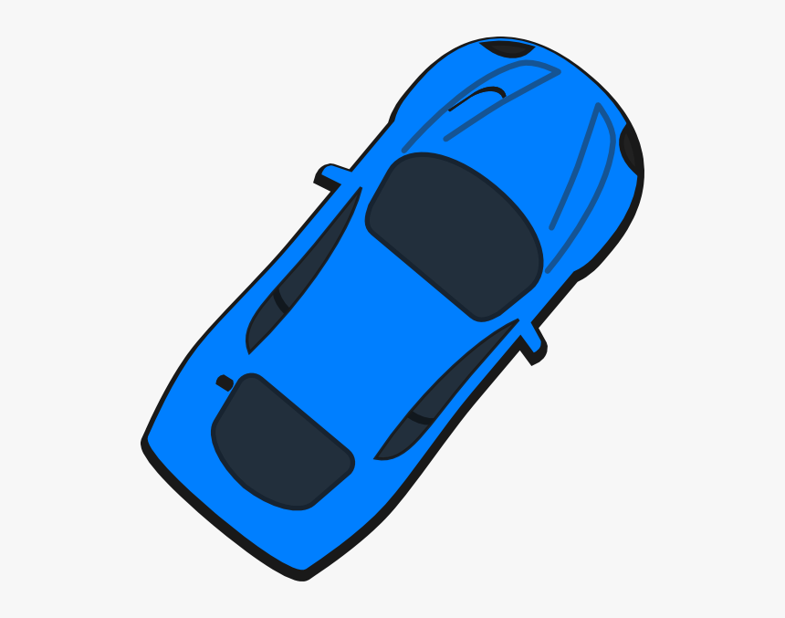 50 Svg Clip Arts - Blue Car Icon Top View, HD Png Download, Free Download