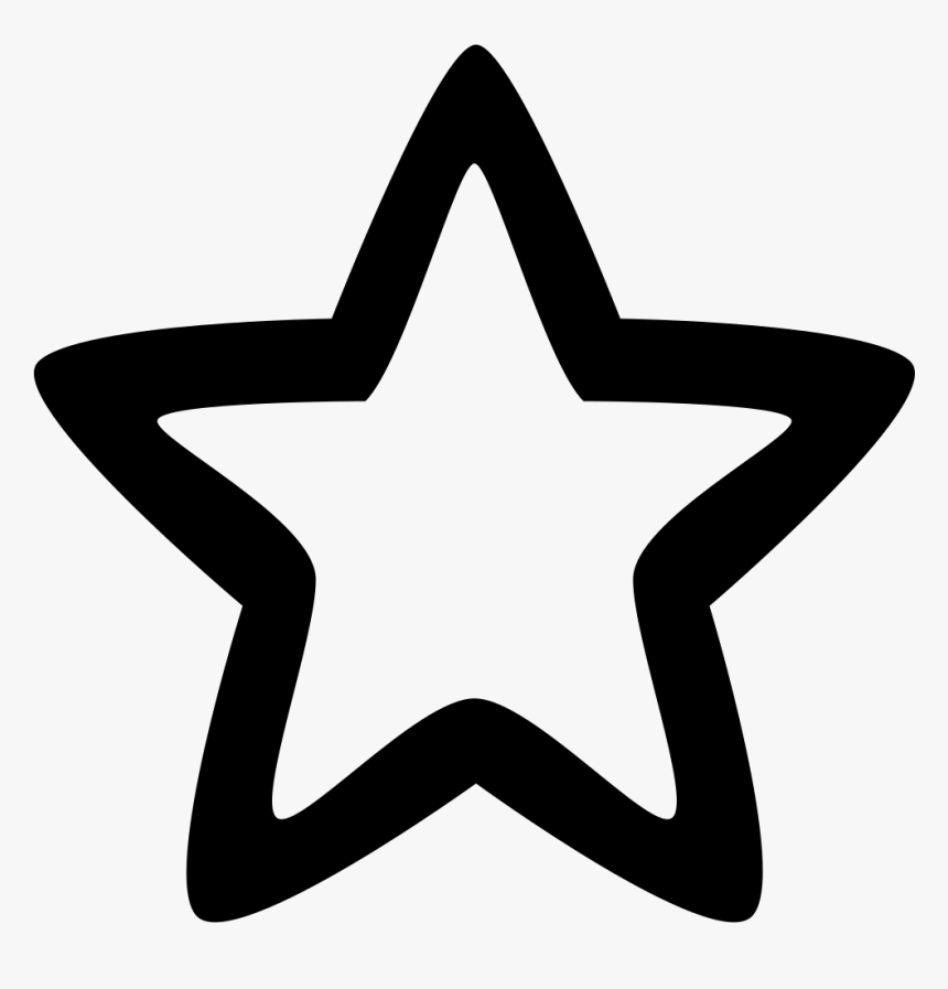 Resume Management Png - Star Icon With Border, Transparent Png, Free Download