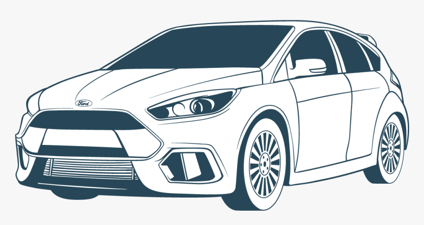 Car Art - Hot Hatch, HD Png Download, Free Download