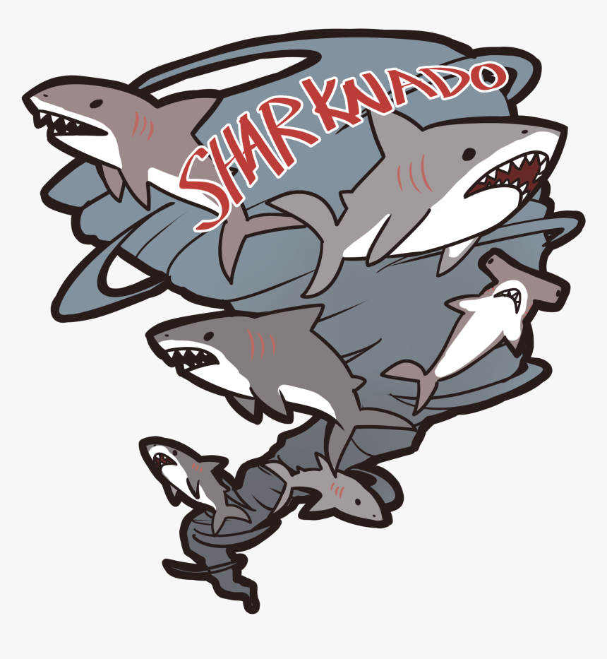Image Result For Sharknado - Sharknado Art, HD Png Download, Free Download