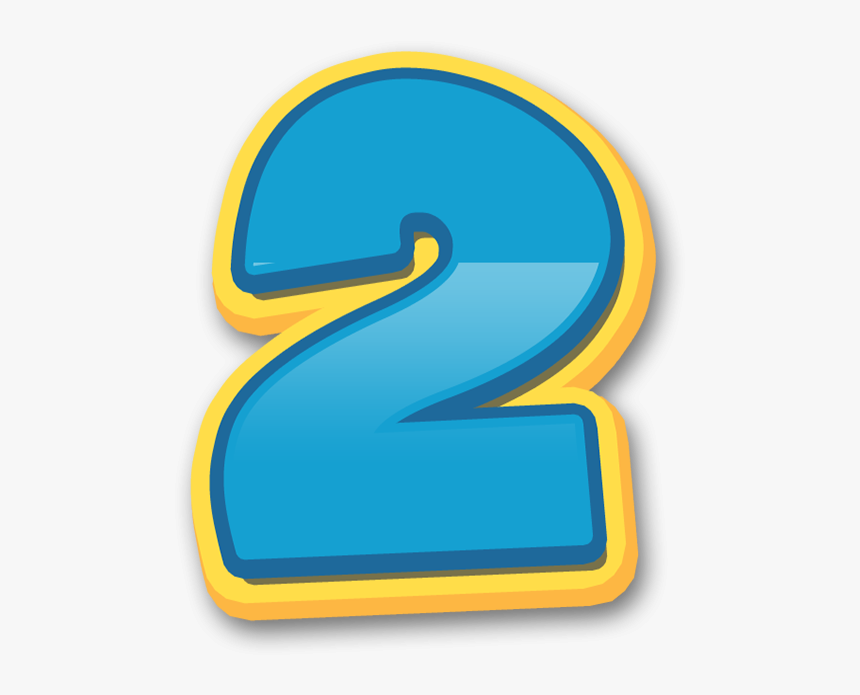 kantsten Gå i stykker Afdeling Paw Patrol Number - Numero 2 Paw Patrol Png, Transparent Png - kindpng