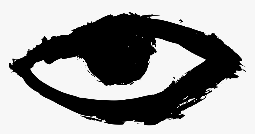 Spray Paint Eye Silhouette, HD Png Download, Free Download