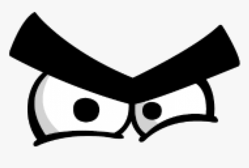 Free Png Download Angry Eyes Cartoon Png Images Background - Cartoon Angry Eyes Png, Transparent Png, Free Download