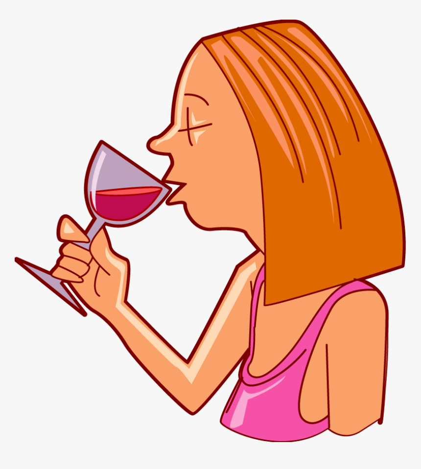 Sip Clipart Clipground Drama Clip Art Theatre Face - Clipart Drink Wine, HD Png Download, Free Download