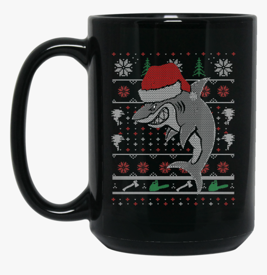 Sharknado Christmas Mug - 20 Oz I Drink And I Know Things Coffee Mug, HD Png Download, Free Download