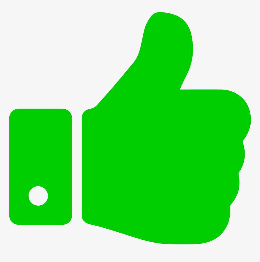 10 - Like - Thanks - Pogchamp - Agree - Disagree , - Thumbs Up Icon Green, HD Png Download, Free Download