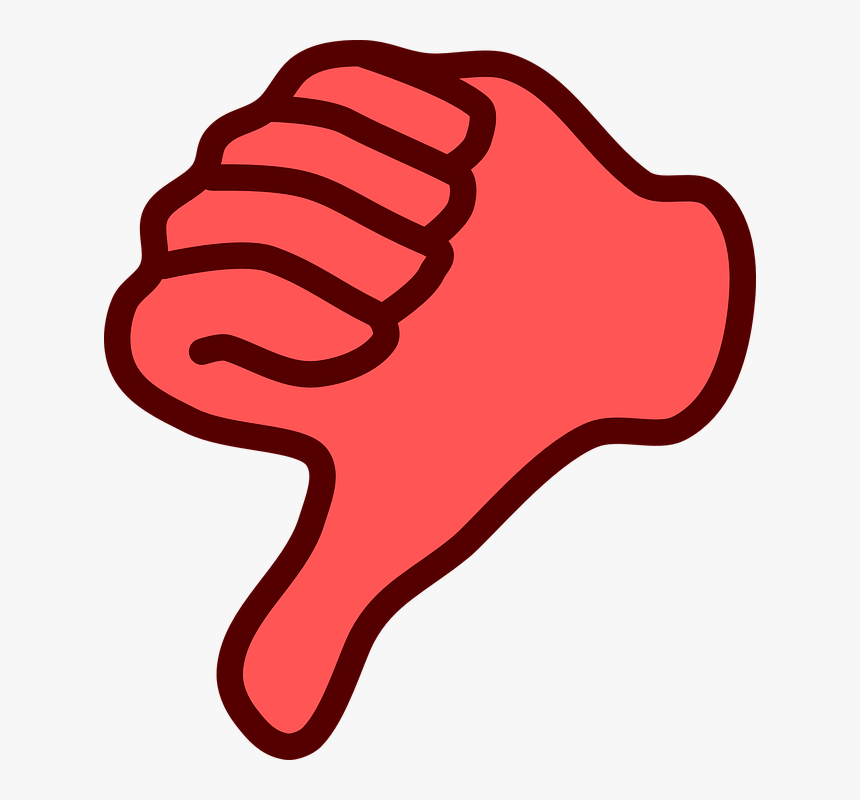 Dislike Png - Disagree Clipart Png, Transparent Png, Free Download